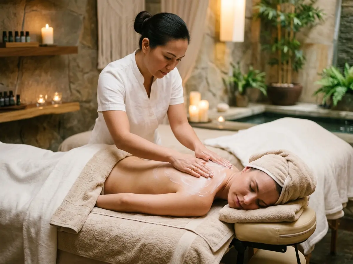 Dry (or) Cream Massage at Miyapur Wellness Spa